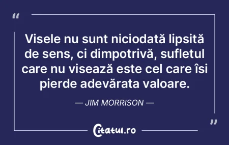 Visele nu sunt niciodată lipsită de se... Visele nu sunt niciodată lipsită de se...