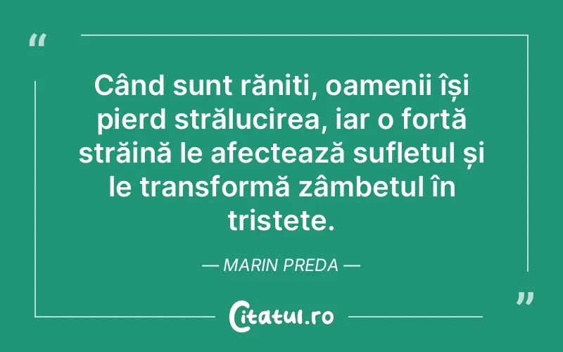 Citat Marin Preda - citate spiritualitate