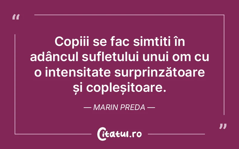 Citat Marin Preda - citate spiritualitate