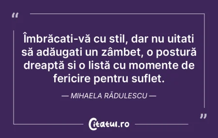 Îmbrăcați-vă cu stil, dar nu uitați... Îmbrăcați-vă cu stil, dar nu uitați...