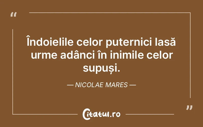 Citat Nicolae Mares - citate spiritualitate