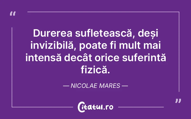 Citat Nicolae Mares - citate spiritualitate