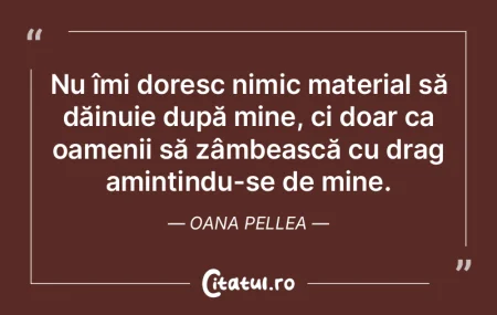 Nu îmi doresc nimic material să dăinu... Nu îmi doresc nimic material să dăinu...