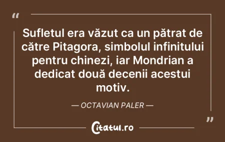 Sufletul era văzut ca un pătrat de că... Sufletul era văzut ca un pătrat de că...