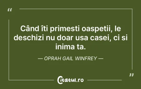 Când îți primești oaspeții, le desc... Când îți primești oaspeții, le desc...