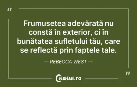 Frumusețea adevărată nu constă în e... Frumusețea adevărată nu constă în e...