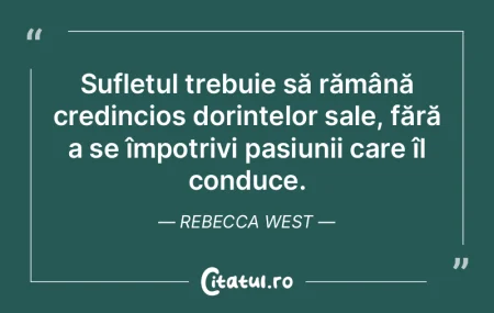 Sufletul trebuie să rămână credincio... Sufletul trebuie să rămână credincio...