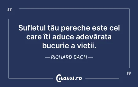 Sufletul tău pereche este cel care îț... Sufletul tău pereche este cel care îț...