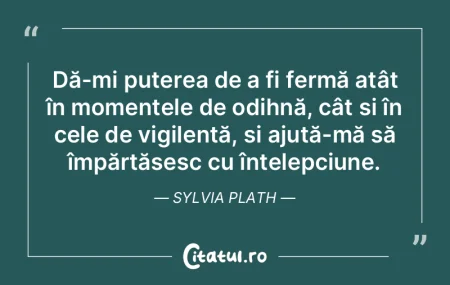 Dă-mi puterea de a fi fermă atât în ... Dă-mi puterea de a fi fermă atât în ...