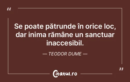 Se poate pătrunde în orice loc, dar in... Se poate pătrunde în orice loc, dar in...