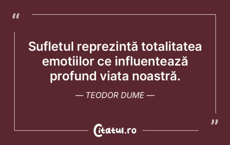Sufletul reprezintă totalitatea emoții... Sufletul reprezintă totalitatea emoții...