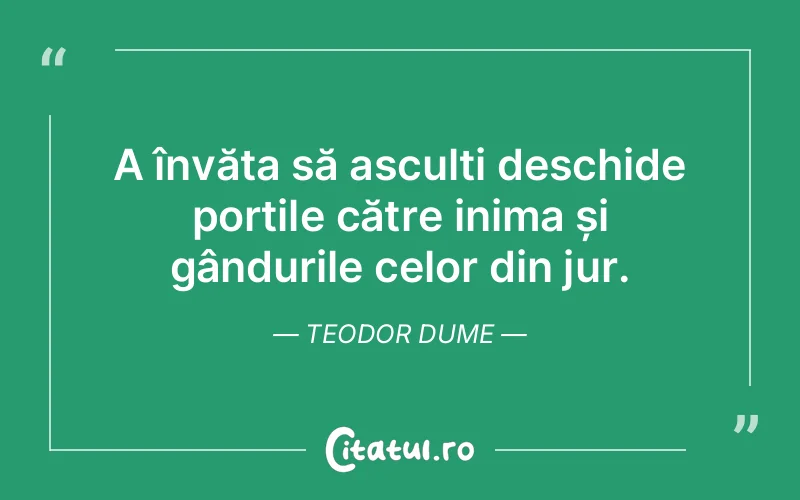 Citat Teodor Dume - citate spiritualitate