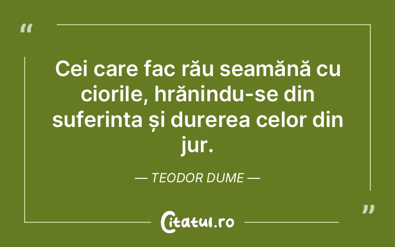 Citat Teodor Dume - citate spiritualitate