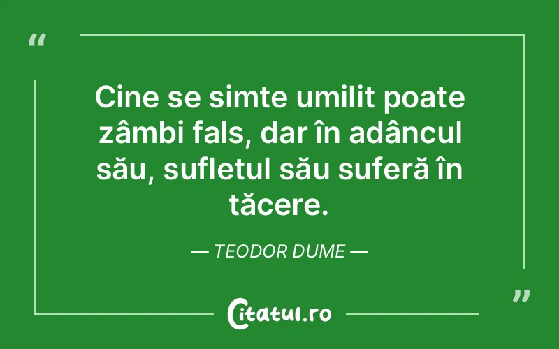 Citat Teodor Dume - citate spiritualitate