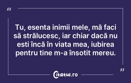 Tu, esența inimii mele, mă faci să st... Tu, esența inimii mele, mă faci să st...
