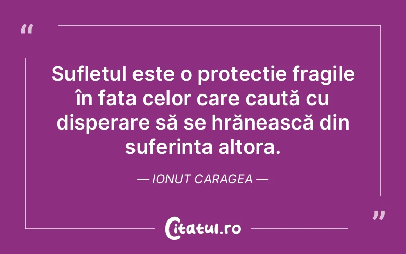 Citat Ionut Caragea - citate spiritualitate