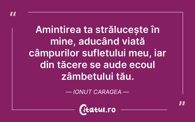 Citat Ionut Caragea - citate spiritualitate