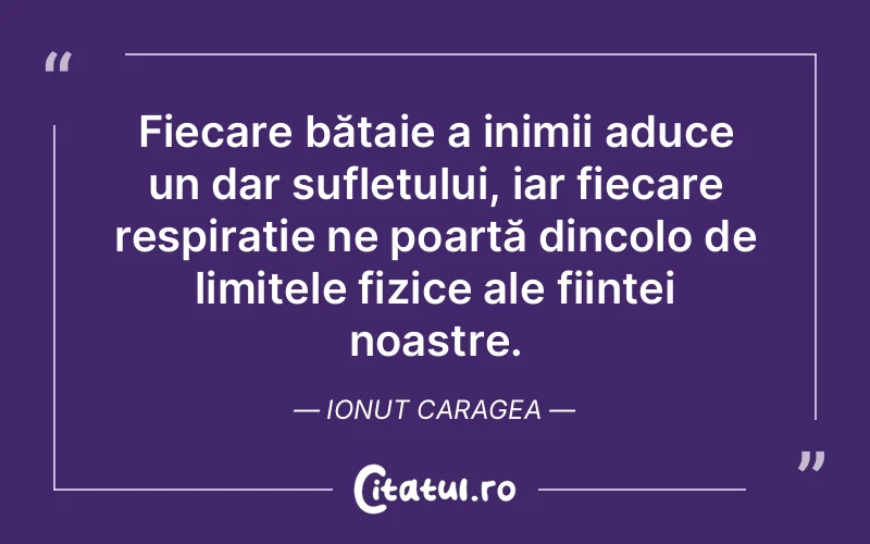 Citat Ionut Caragea - citate spiritualitate