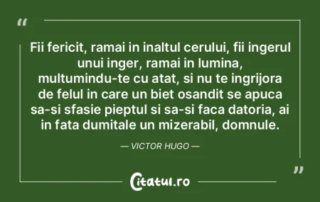 Fii fericit, ramai in inaltul cerului, f... Fii fericit, ramai in inaltul cerului, f...