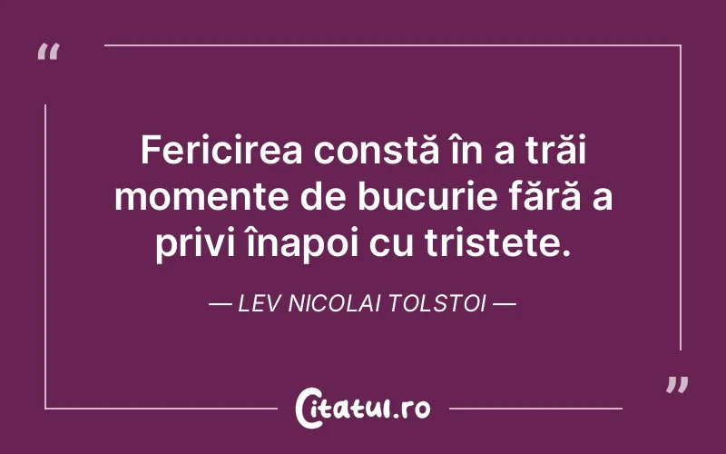 Citat Lev Nicolai Tolstoi - citate spiritualitate