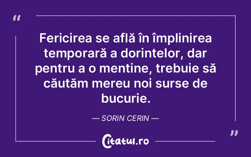 Citat Sorin Cerin - citate spiritualitate