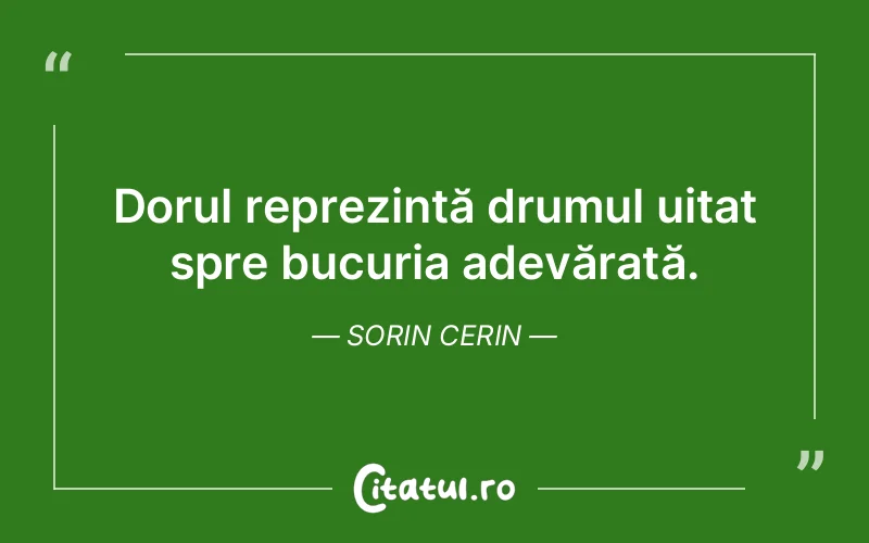 Citat Sorin Cerin - citate spiritualitate