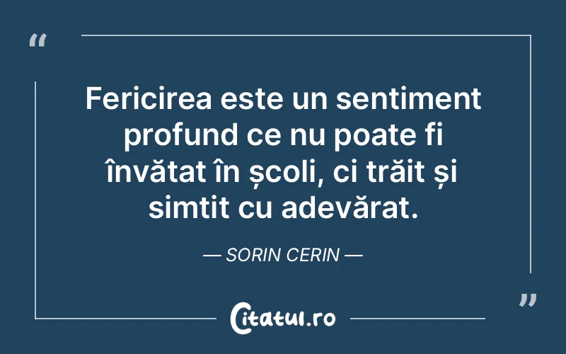 Citat Sorin Cerin - citate spiritualitate