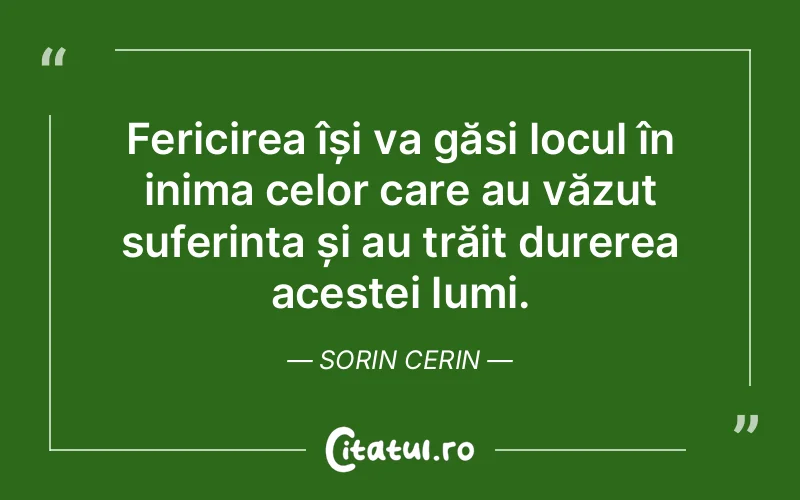 Citat Sorin Cerin - citate spiritualitate