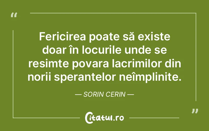 Citat Sorin Cerin - citate spiritualitate