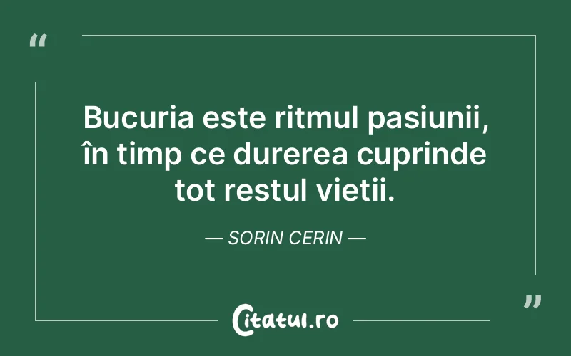 Citat Sorin Cerin - citate spiritualitate