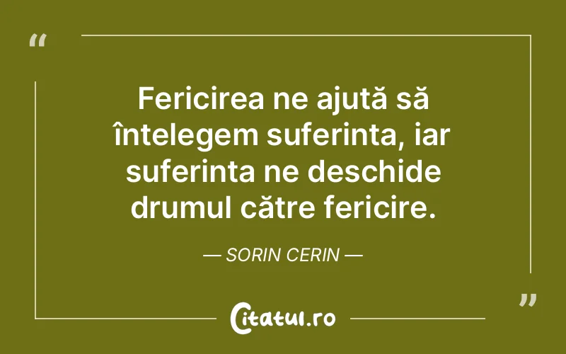 Citat Sorin Cerin - citate spiritualitate