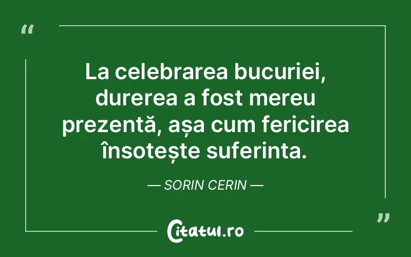 Citat Sorin Cerin - citate spiritualitate