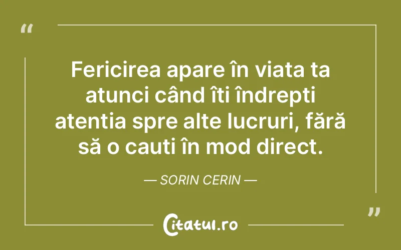 Citat Sorin Cerin - citate spiritualitate