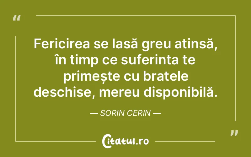 Citat Sorin Cerin - citate spiritualitate