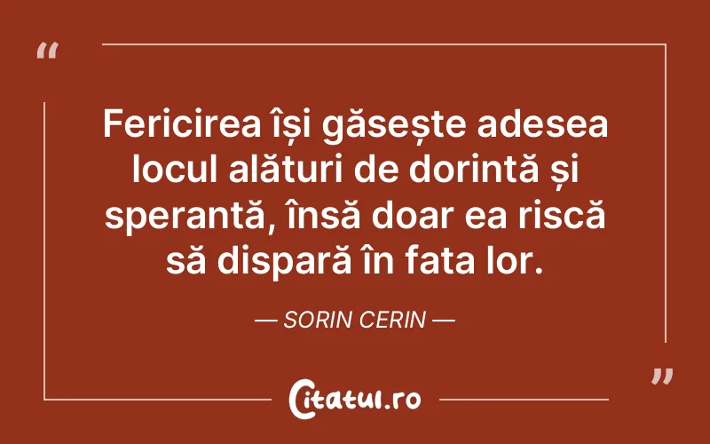 Citat Sorin Cerin - citate spiritualitate