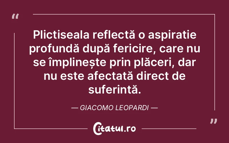 Citat Giacomo Leopardi - citate spiritualitate