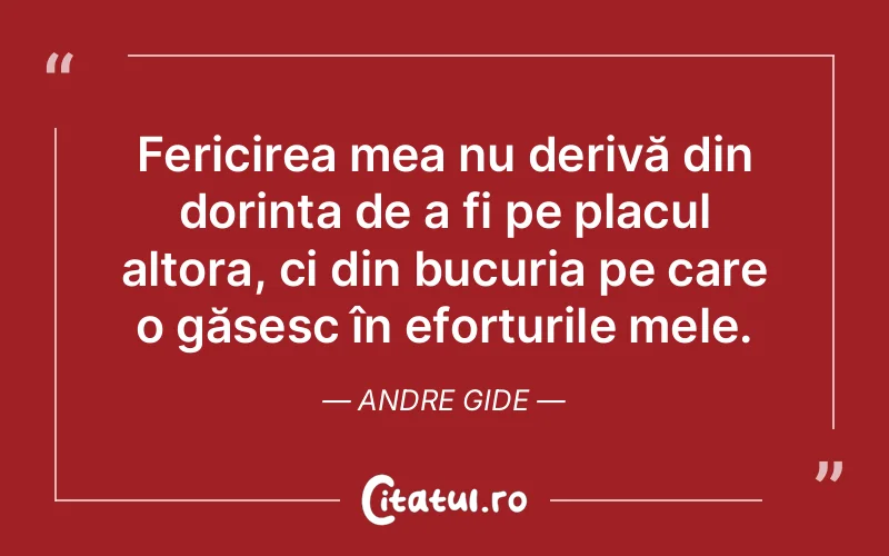 Citat Andre Gide - citate spiritualitate
