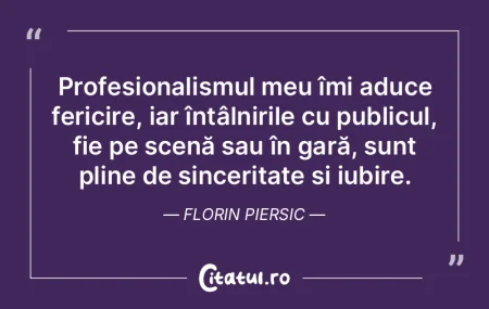 Profesionalismul meu îmi aduce fericire... Profesionalismul meu îmi aduce fericire...