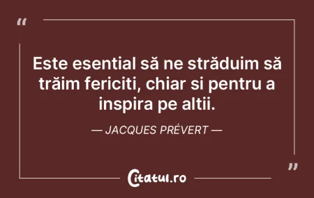 Este esențial să ne străduim să tră... Este esențial să ne străduim să tră...