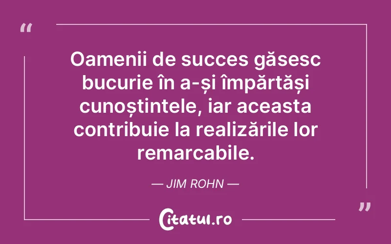 Citat Jim Rohn - citate spiritualitate
