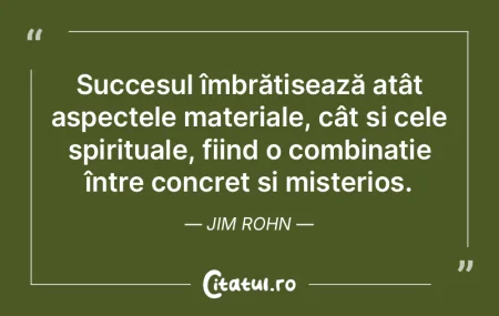 Succesul îmbrățișează atât aspecte... Succesul îmbrățișează atât aspecte...