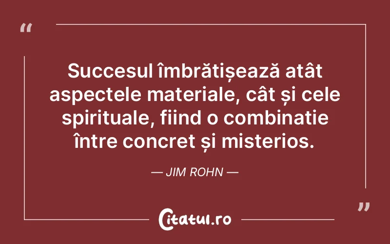Citat Jim Rohn - citate spiritualitate