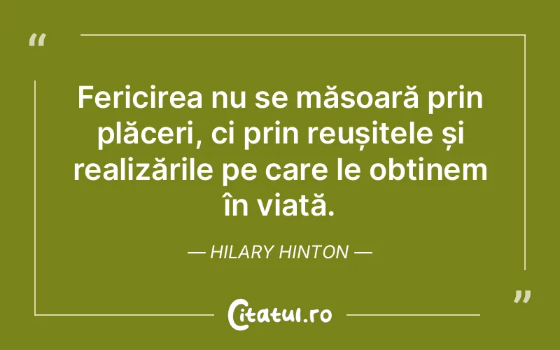 Citat Hilary Hinton - citate spiritualitate
