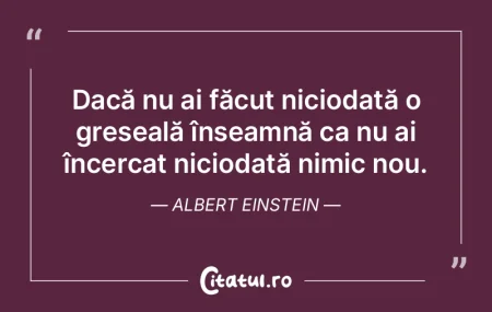 Dacă nu ai făcut niciodată o greșeal... Dacă nu ai făcut niciodată o greșeal...