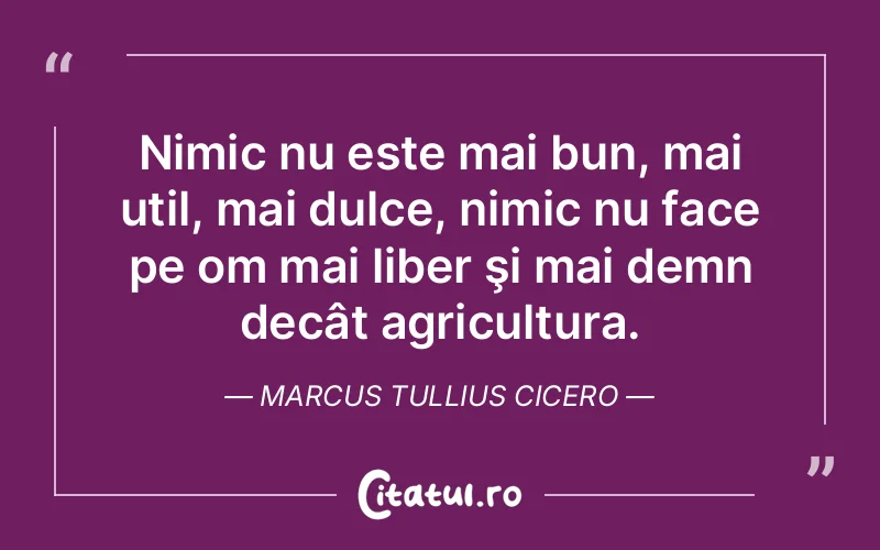 Citat Marcus Tullius Cicero - citate spiritualitate