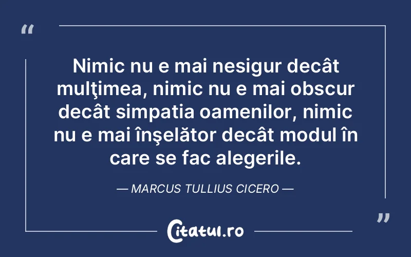 Citat Marcus Tullius Cicero - citate spiritualitate