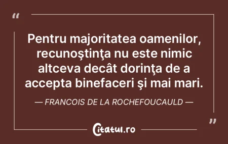 Pentru majoritatea oamenilor, recunoşti... Pentru majoritatea oamenilor, recunoşti...