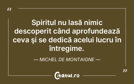 Spiritul nu lasă nimic descoperit când... Spiritul nu lasă nimic descoperit când...