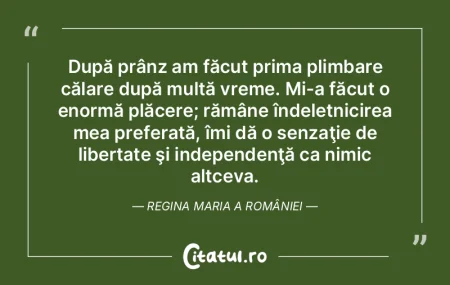 După prânz am făcut prima plimbare cÄ... După prânz am făcut prima plimbare cÄ...