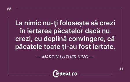 La nimic nu-ţi foloseşte să crezi în... La nimic nu-ţi foloseşte să crezi în...
